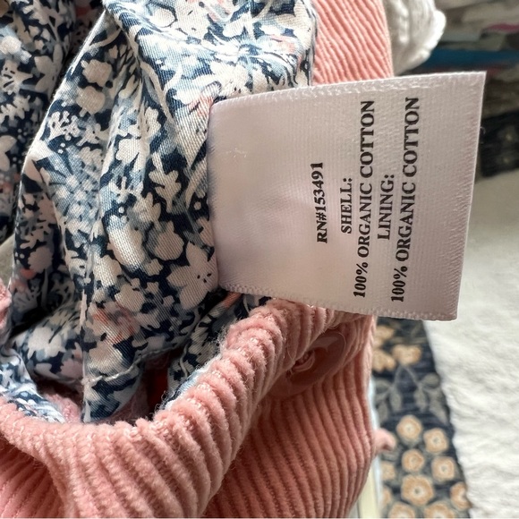 Hope & Henry Pink Corduroy Jumpsuit Overalls, 2T 🌸 - Picture 7 of 7